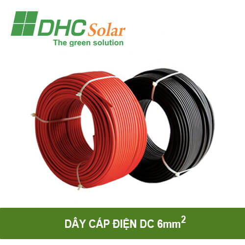 Dây cáp DC điện mặt trời 6mm2